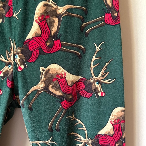 LuLaRoe Reindeer Leggings - Picture 2 of 4